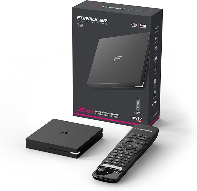 Boîtier IPTV Formuler Z10 – Formuler Z10 Canada – Android 10 4K Ultra HD